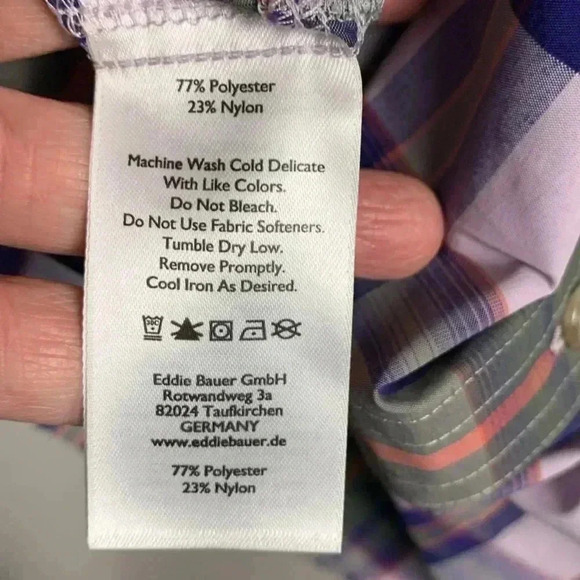 Eddie Bauer Short Sleeve Performance Shirt Size small - Picture 6 of 6